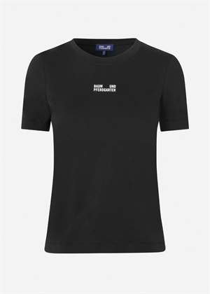 Jalona Logo tee Black Baum Und Pferdgarten